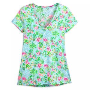 LILLY PULITZER ETTA DISNEY TOP SIZE L